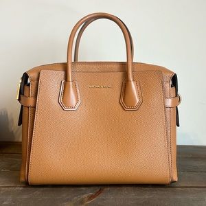 Michael Kors Mercer Belted MD Satchel
